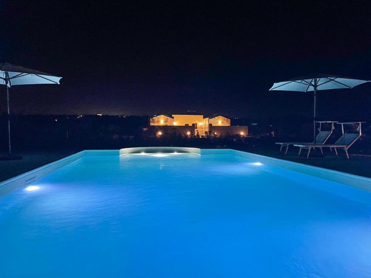 Baglio Il Gelso E L'Ulivo Appartamento Il Carrubo Reitani Bagian luar foto